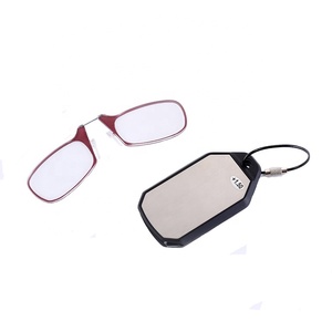 Best Quality <strong>Mini</strong> Portable Keychain <strong>Reading</strong> <strong>Glasses</strong> - Product Image 2