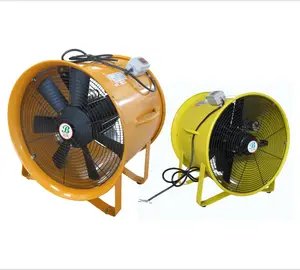 Portable Ventilation Fans Air Dust Fan Portable Axial Exhaust Blower 400mm 50Hz 2800rpm