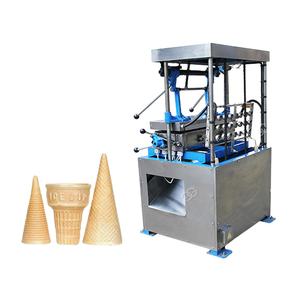Pizza industrielle <span class=keywords><strong>professionnelle</strong></span> de fabricant de cône de gaufrette faisant la chaîne de production de cône de crème glacée d'équipement - Product Image 4