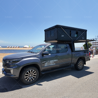Camper de haute qualité imperméable pour pick-up Ford Super Duty avec toit relevable en aluminium pour les voyages hors route