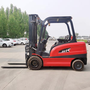 עיצוב חדש ce epa יורו 5 מלגזה חשמלי 4 כונן גלגל 2.5 טון מלגזה הידראולי תעשיות מסעדה מלגזה - Product Image 1