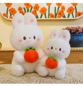 Jouets en peluche <span class=keywords><strong>Megan</strong></span> Soft Sleeping Toys, peluches animaux, <span class=keywords><strong>poupée</strong></span> lapin, peluche lapin mignon, <span class=keywords><strong>poupée</strong></span> lapin blanc - Product Image 5