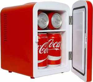 <span class=keywords><strong>Mini</strong></span> réfrigérateur mignon Cola Ours polaire Compact mignon Capacité de 4L Comptoir Portable pour chambre à coucher Bureau Dortoir Voyage - Product Image 3