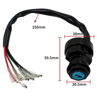 Interrupteur d'allumage avec clé pour North Star Trail Boss 250 350L 1989-1992, pièce de rechange pour moto ATV à démarrage électrique