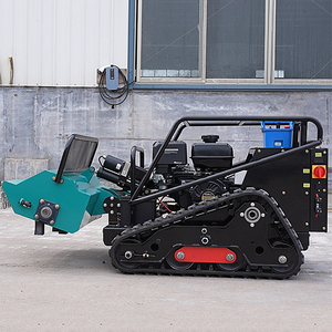 Envío <span class=keywords><strong>Gratis</strong></span> Cortacésped Robótico Automático de 4 Tiempos 1000mm, Superventas, con Control Remoto, Desbrozadora de Orugas, Mini Robot Triturador de Césped - Product Image 3