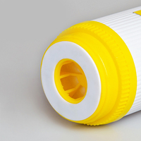 Cartouche de filtre à résine échangeuse d'ions de 20 pouces pour usage domestique et hôtelier, adoucisseur d'eau haute efficacité 300 GPD pour eau du robinet