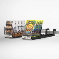 Système de poussoir de rayonnage pour la vente en gros et au détail, organisateur de produits à alimentation automatique, séparateur d'affichage pour supermarché