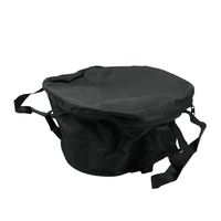 Cocotte en fonte écologique de style américain, 8,5 QT, revêtement à base d'huile végétale sans PFOA, pour camping en plein air, personnalisable
