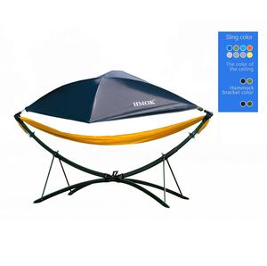 <span class=keywords><strong>Hamaca</strong></span> Independiente MEIDI con Base de <span class=keywords><strong>Aluminio</strong></span> Aeronáutico, 4 Niveles Ajustables, Tela Impermeable PU450, para Campismo y Senderismo, 300 kg - Product Image 4