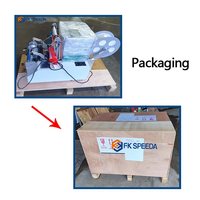 Machine à Étiqueter Portable pour Étiquettes Rondes, Machine Manuelle d'Application d'Étiquettes pour Bouteilles en Plastique