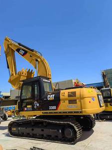 Excavatrice sur chenilles Caterpillar 30 tonnes d'occasion Cat330D du Japon avec chenilles en caoutchouc, qualité garantie, suffisamment disponible - Product Image 3