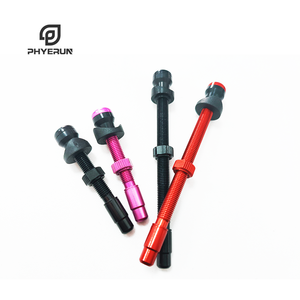 Valves de pneus sans chambre à air en alliage d'aluminium noir pour vélos de route et <span class=keywords><strong>VTT</strong></span> - Product Image 5