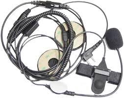 Toptan kulaklık hoparlör Mic, motosiklet kask 2Pin kulaklık hoparlör Mic PTT baofeng moto-rola vb radyo için - Product Image 2
