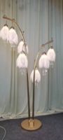 Décoration lumineuse LED pour allée de mariage, accessoires de scène, éclairage de fond, arrangement lumineux en cristal