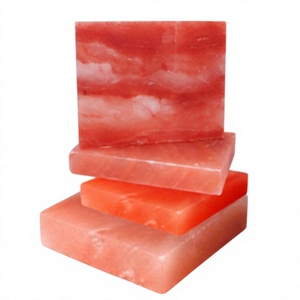 Brique de sel rose de l'Himalaya 84 cristal de roche mince en gros minéral organique pour la construction de murs et de grillades Barbecue extérieur - Product Image 1