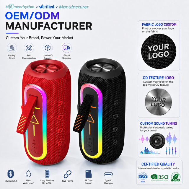 Newly Listed Speakers OEM Manufacturer Identity Portable Wireless Playback Deep Low End Power Sound for Wholesale Buyers Export