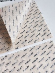 Black White Red Paper Luxury Branded 17gsm 28gsm <b>Gold</b> Foil Printed <b>Clothes</b> Personalized Biodegradable Tissue Wrapping Paper - Product Image 3