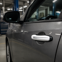 Ensemble de poignées de porte extérieures avant et arrière en plastique chromé d'origine pour Geely Vision GC7 2015-2018