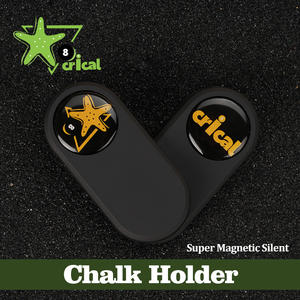 Support magnétique pour <span class=keywords><strong>craie</strong></span> CRICAL en <span class=keywords><strong>gel</strong></span> de silice PU, ensemble d'accessoires de billard/carambole/pool/snooker, boîte pour 1/2 queue, taille M, usage universel - Product Image 5