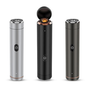 创意2合1 USB可充电双弧电子点烟器和剃须刀多功能消费电子产品 - Product Image 1