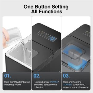 Electric Countertop <b>Ice</b> Maker Portable Household Commercial Bullet <b>Ice</b> Maker <b>Small</b> Mini Instant <b>Ice</b> Maker - Product Image 6