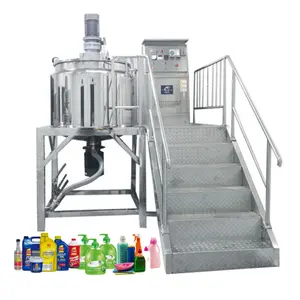 Liquid Soap Mixing Equipment Dishwashing Liquid Mixer Detergent Shampoo Mixing Tank Making Machine