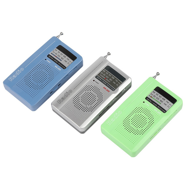 AM/FM 2 BANDS POCKET RADIO HIGH SENSITIVITY WORLD RECEIVER WITH ANTENNA WITH CLIP