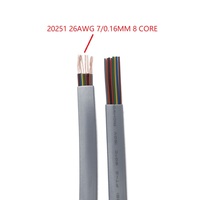 Cable Plano Telefónico de Cobre de 26 AWG y 8 Núcleos para Conector Modular RJ45 8P8C de 150V