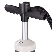 LuWay Double-Action Main Pompe À Air À La Mode Portable Gonfleur Outil pour 1mm D'épaisseur pour Air Tente Planche De Surf pour Camping Randonnée