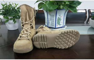 รองเท้าบูทฝึกซ้อมรบ TSB1103 สำหรับทหารราบ น้ำหนักเบา สำหรับพื้นที่แห้งแล้ง พื้นรองเท้าทำจากยางและ EVA ระบายอากาศได้ดี - Product Image 5