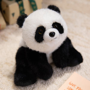 Peluche Super Morbido da 35cm di Capibara, Bradipo, Procione, Panda, Cavallo, Giocattoli Ricamati Carini e Coccolosi per Bambini - Product Image 5