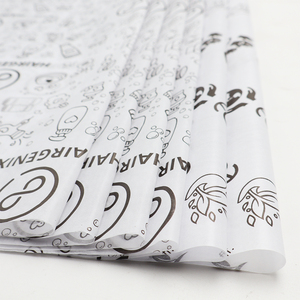 Papel de Seda para Envolver con Impresión de Logotipo Personalizado en Rosa, Blanco y Negro, para Ropa, Zapatos, Camisetas, Vino - Product Image 5