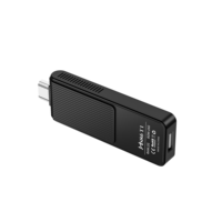 Clé TV Android Hs86 T1 HD2.0 Résolution 8K UHD Chipset Rockchip RK3518 Faible Consommation d'Énergie 2 Go 16 Go Clé TV de Jeu Vente en Gros