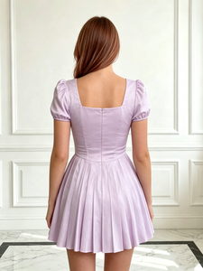 Nuovo Abito Estivo da Donna 2026, Vestito Floreale Principessa Fresco e Dolce, Abito Corto in Tessuto Francese, Migliore Scelta per lo Shopping Online - Product Image 2