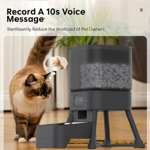 CITICITY 3L Smart Pet <b>Feeder</b> Wifi Remote Control Automatic Dog/<b>Cat</b> Bowl Stainless Steel Comfortable Water/Food Usage Eco-Friend - Product Image 5