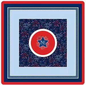Juego de Fichas de Mahjong Americanas de Acrílico Grabadas en Azul Patriótico de Lujo Personalizado, con Tapete y Soportes, Regalos para Mesa de Mahjong, Entretenimiento de <span class=keywords><strong>Casino</strong></span> - Product Image 6