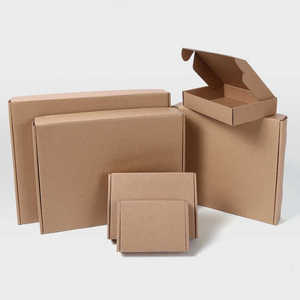 Cajas de correo Kraft de diseño novedoso moderno a bajo precio de marca PBPK, buen precio, envío para pequeñas empresas, embalaje de papel, embalaje de EE. UU. - Product Image 3