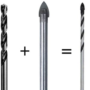 ดอกสว่านคาร์ไบด์ Yb Yunbei แบบปลายแหลมตรง สำหรับโลหะที่ไม่ใช่เหล็กและเซรามิก - Product Image 5