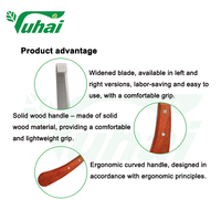 Soins du bétail Nouveau Kit de sabot de cheval Couteau à sabot en acier inoxydable et coupe-sabot en fer poreux pour la coupe du sabot de vache