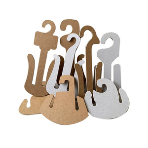 친환경 미끄럼 방지 스카프 양말 보관용 종이 옷걸이 두꺼운 다기능 내구성 샌들 슬리퍼 종이 옷걸이 - Product Image 1