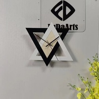 28x28cm nouvelle grande horloge murale acrylique étoile Art personnalisée maison livraison directe 2025 décoration montre pour maison livraison directe DDP
