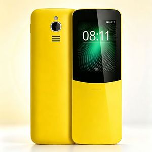Teléfono Móvil 4G con Teclado Físico Deslizable Tipo Banana, Doble SIM, Doble Modo de Espera, Teclado T9, para Comercio Exterior Transfronterizo 8110 - Product Image 2