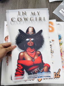 סיטונאי המגפיים הם על הקרקע חמה dtf חום העברת עיצוב dtf ברזל על העברת מדבקות לוגו מותאם אישית מדבקות - Product Image 4