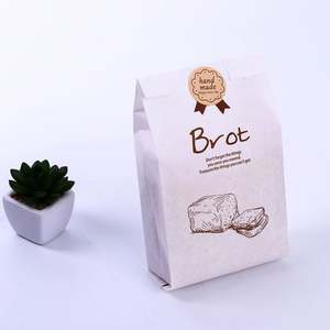 Sac en papier kraft brun personnalisé ZJPACK pour la restauration rapide, sans poignée, pour les plats à emporter avec impression personnalisée - Product Image 5