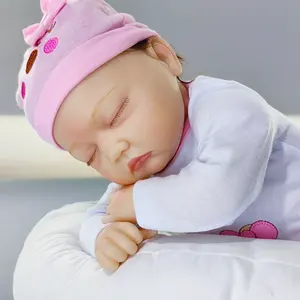 重生软硅美尼纳免费贝贝重生硅真正的美国女孩娃娃，看起来像真正的婴儿