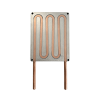 Plaque de dissipateur thermique en aluminium extrudé sur mesure, traitement anodisé, radiateur de refroidissement LED haute puissance