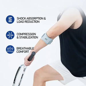 Soporte Ajustable Unisex para <span class=keywords><strong>Codo</strong></span> de <span class=keywords><strong>Tenista</strong></span> BM con Almohadilla de Goma Absorbente de Impactos para Alivio del Dolor y Soporte de Tendinitis - Product Image 3