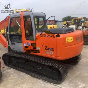 Excavadora de cadenas Hitachi ZX120-6 usada de 2022, 12 toneladas, 65 kW, con componentes de motor y caja de cambios Hitachi, en buen estado. - Product Image 3