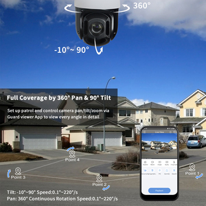4G mô-đun với hộp điện ai thông minh bảo vệ sự riêng tư máy ảnh de seguridad bên ngoài wifi không dây đầy đủ tốc độ cao PTZ máy ảnh - Product Image 2