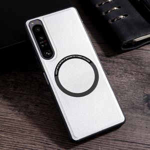 Coque Arrière Antichoc Magnétique en Cuir PU de Luxe Compatible avec la Charge Sans Fil pour <span class=keywords><strong>Sony</strong></span> <span class=keywords><strong>Xperia</strong></span> <span class=keywords><strong>1</strong></span> IV 5 III 10 <span class=keywords><strong>II</strong></span> 10V 1V 5V 10VI 5VI VI - Product Image 5